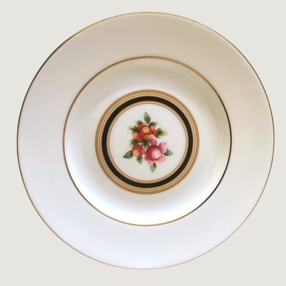 Wedgwood Bone China Clio Pattern Bread And Butter Plate Vintage 1990s Floral